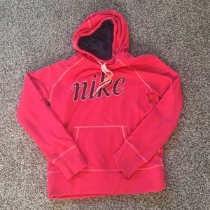 Coral Nike Therma-Fit Hoodie